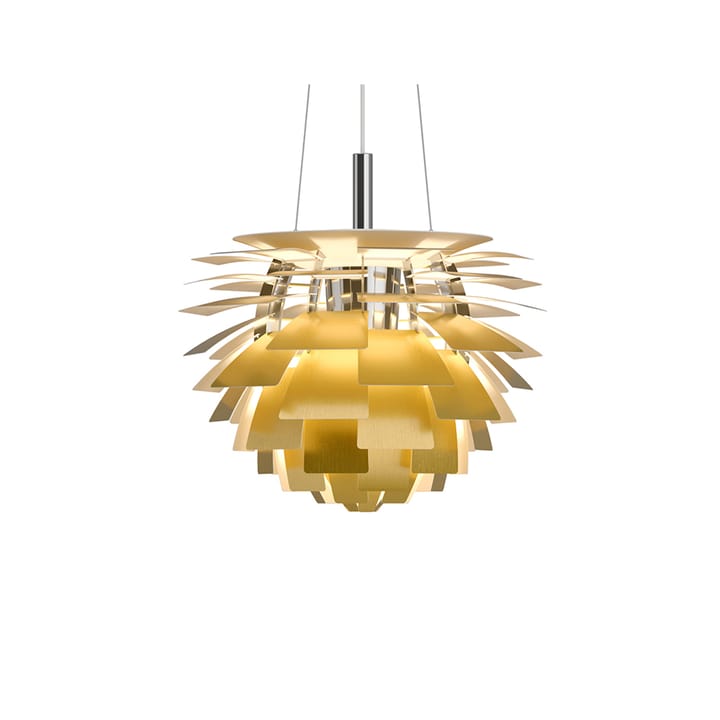Lámpara colgante PH Artichoke LED - Latón, Ø48 cm - Louis Poulsen
