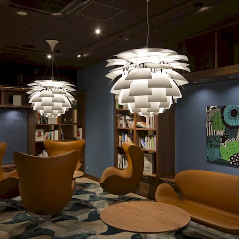 Lámpara colgante PH Artichoke LED, Latón, Ø48 cm Louis Poulsen