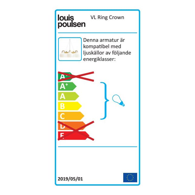 Lámpara colgante VL Ring Crown 3-5-7 - 5 - Louis Poulsen