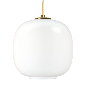 Lámpara colgante VL45 Radiohus Ø25 cm - Brass-white opal glass - Louis Poulsen