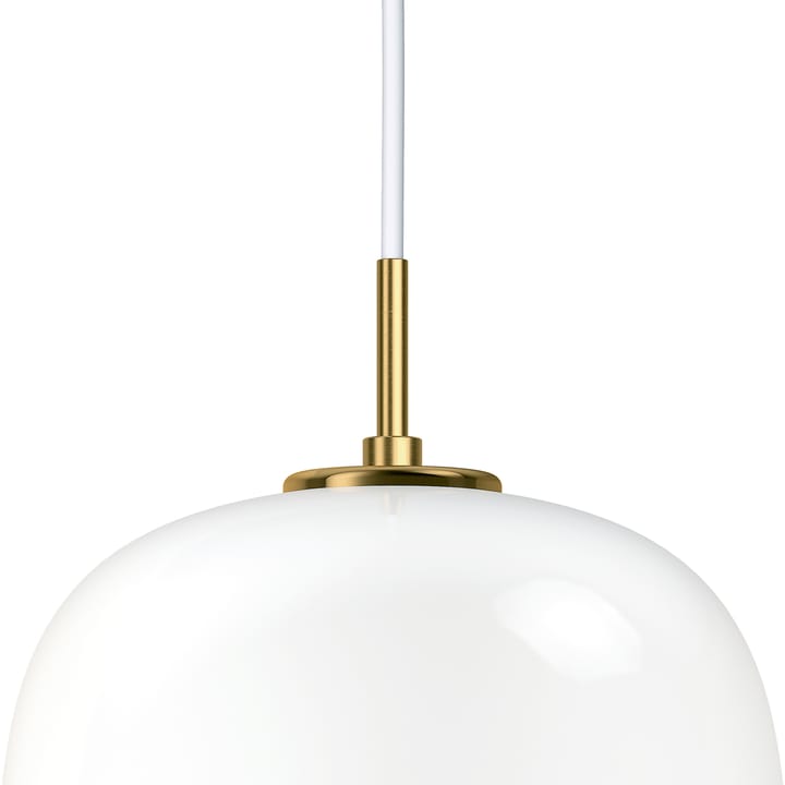 Lámpara colgante VL45 Radiohus Ø25 cm - Vidrio opal blanco - Louis Poulsen
