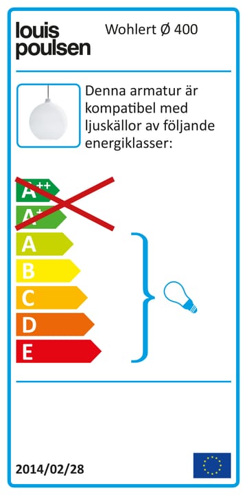 Lámpara colgante Wohlert Ø40 cm - Vidrio opal blanco - Louis Poulsen