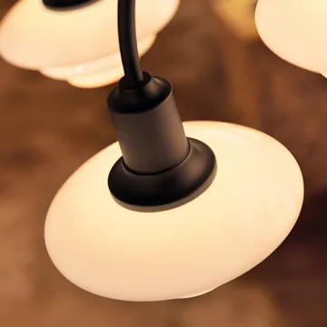 Lámpara de araña PH 1/1 Chandelier Centenary Edition  - Brass-dusty terracotta, 9 brazos - Louis Poulsen