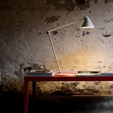Lámpara de escritorio NJP - Blanco, pin ø10 cm, 3000k - Louis Poulsen