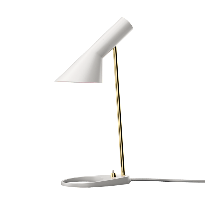 Lámpara de mesa AJ Mini Anniversary edition, Matte white-pale rose Louis Poulsen