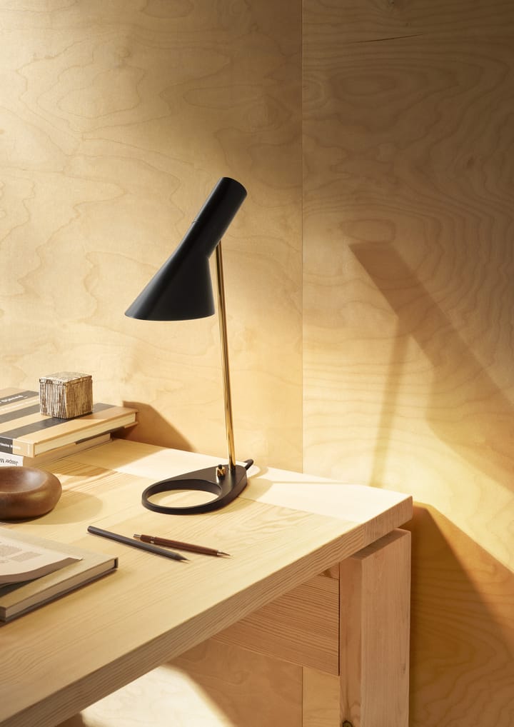Lámpara de mesa AJ MINI, Brass-black Louis Poulsen