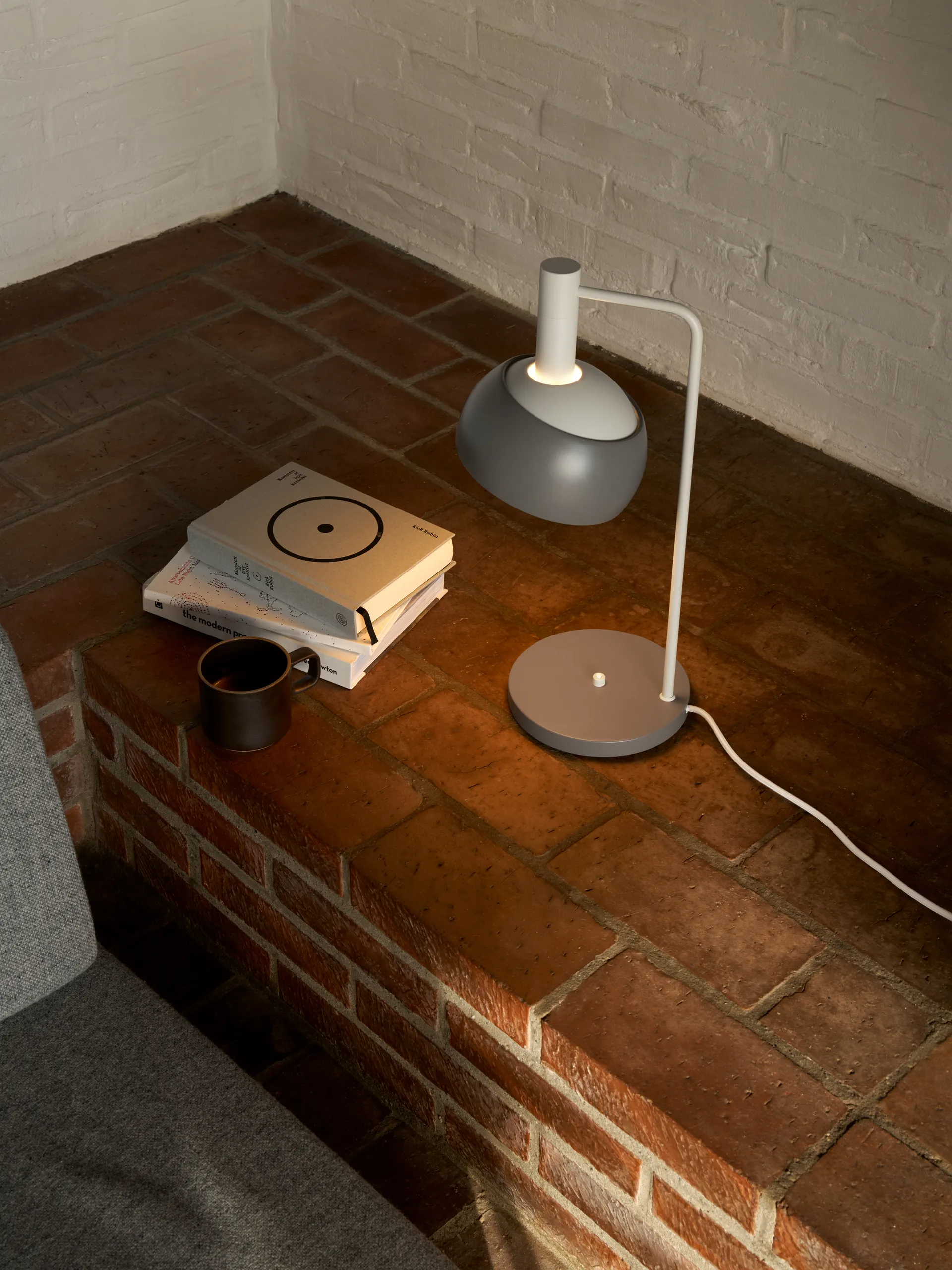 Lámpara de mesa FJ Elements Ø17,5 cm, Original grey Louis Poulsen