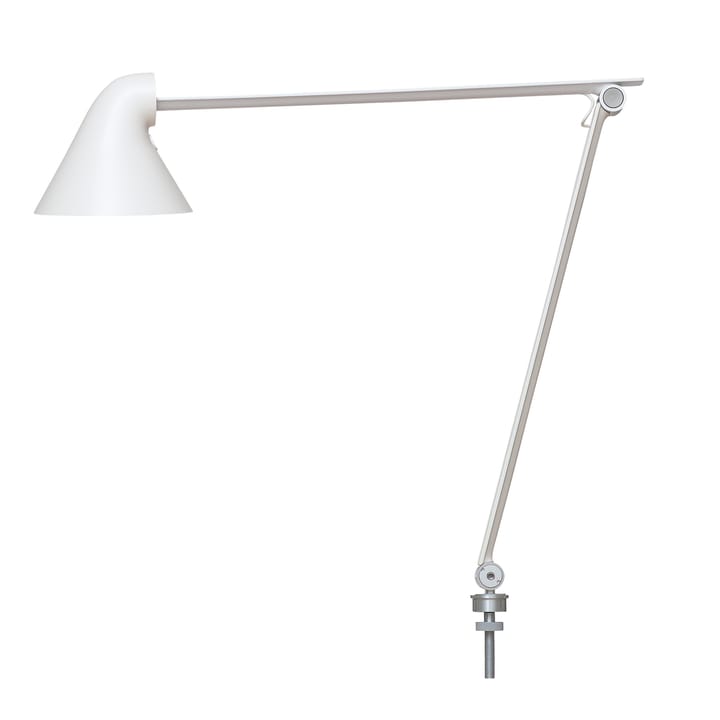 Lámpara de mesa NJP pasador Ø10 mm - Blanco - Louis Poulsen