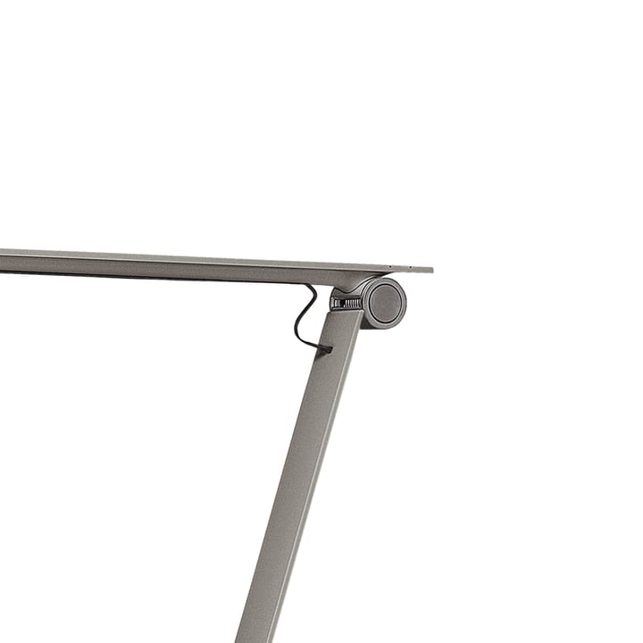 Lámpara de mesa NJP pasador Ø10 mm, Gris claro Louis Poulsen