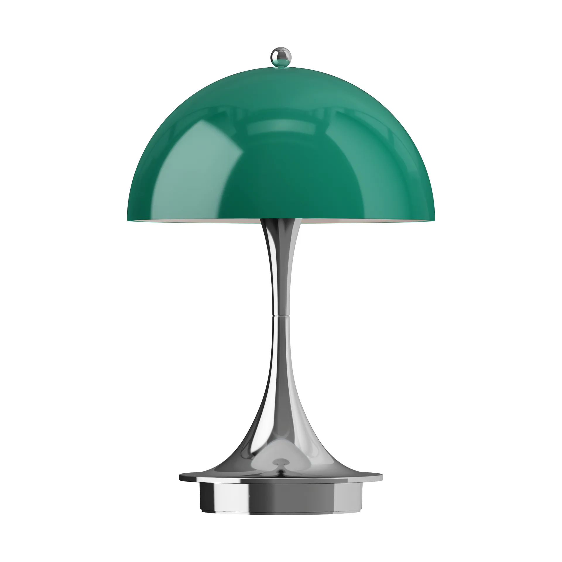 Lámpara de mesa Panthella 160 Portable v3, Original Opal Green Louis Poulsen