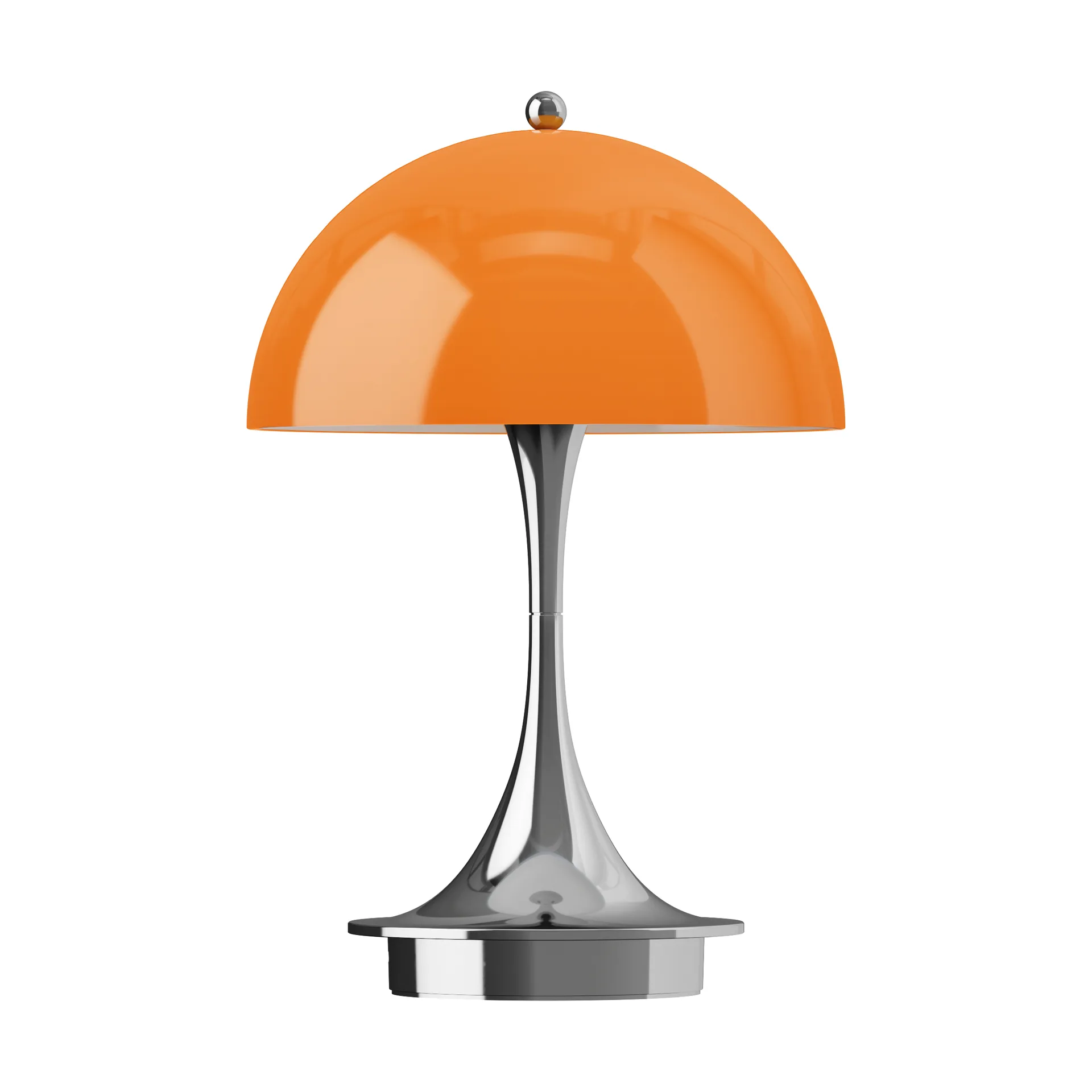 Lámpara de mesa Panthella 160 Portable v3, Original Opal Orange Louis Poulsen
