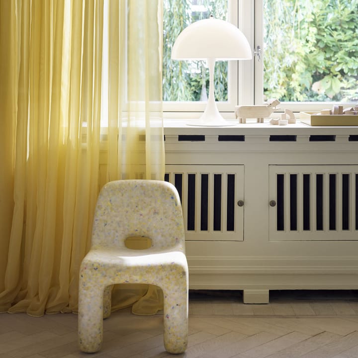 Lámpara de mesa Panthella 320, Acrílico blanco Louis Poulsen
