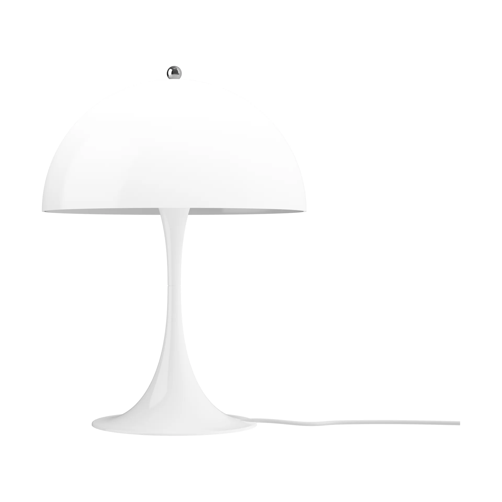 Lámpara de mesa Panthella 320, Opal white Louis Poulsen