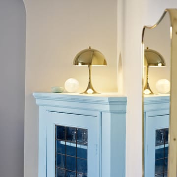 Lámpara de mesa Panthella MINI - Acrílico opal gris - Louis Poulsen