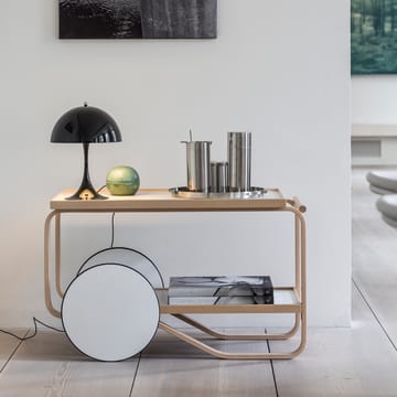 Lámpara de mesa Panthella MINI - Acrílico opal gris - Louis Poulsen