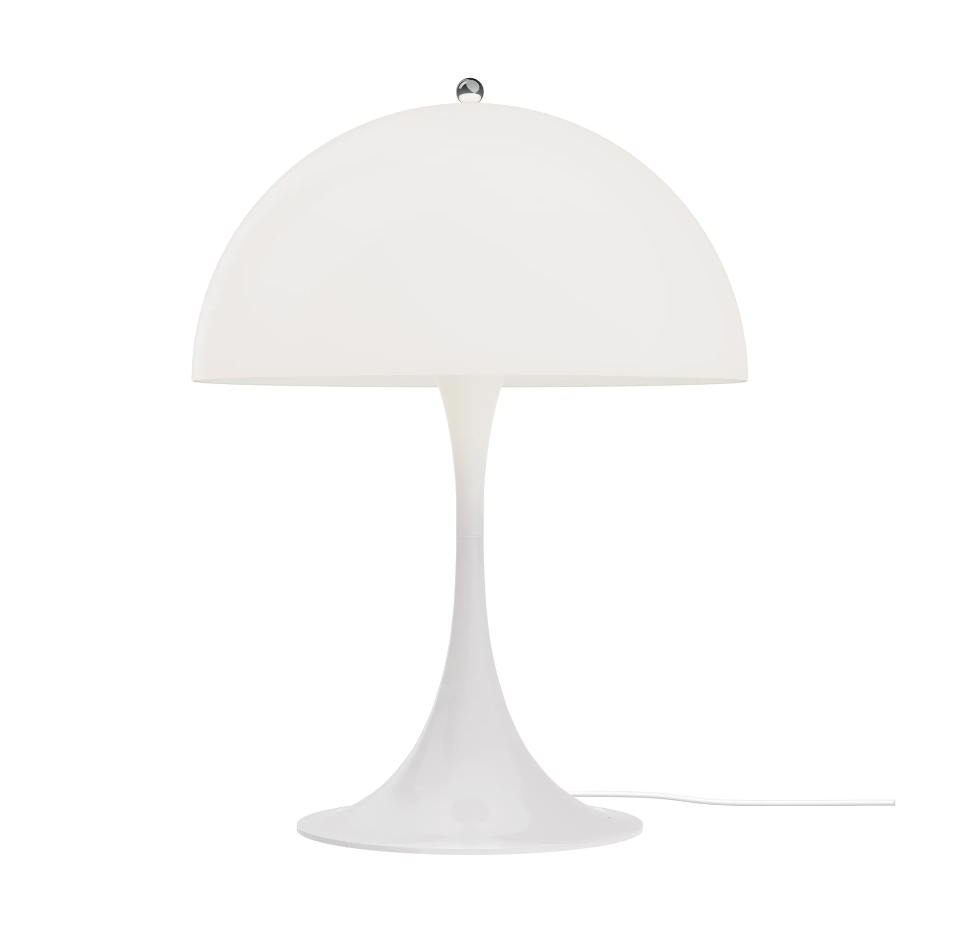 Lámpara de mesa Panthella, V3, Opal white Louis Poulsen