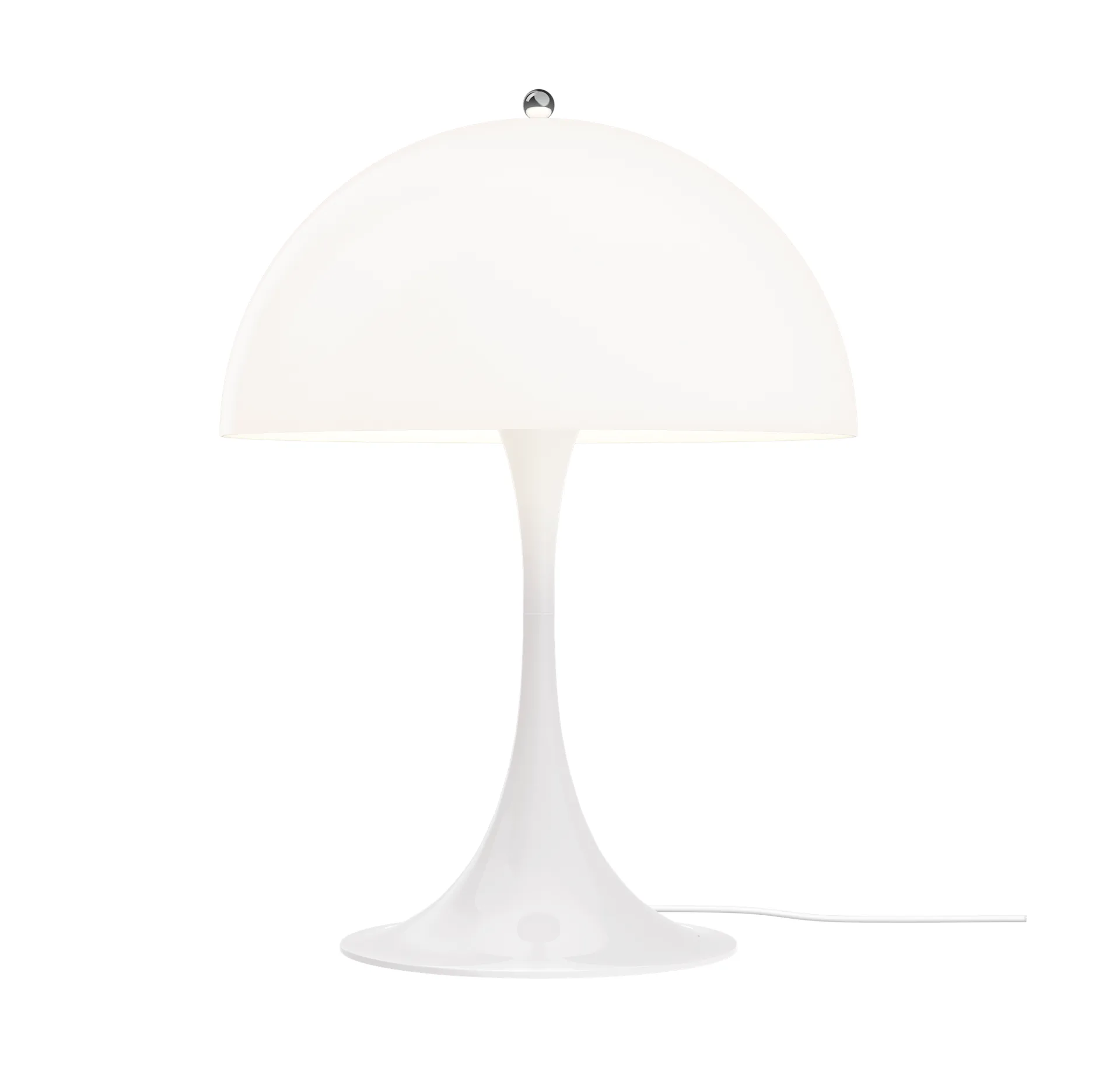 Lámpara de mesa Panthella, V3, Opal white Louis Poulsen