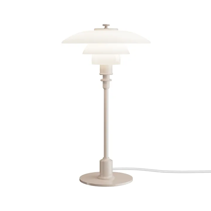 Lámpara de mesa PH 2/1 - beige brillante - Louis Poulsen