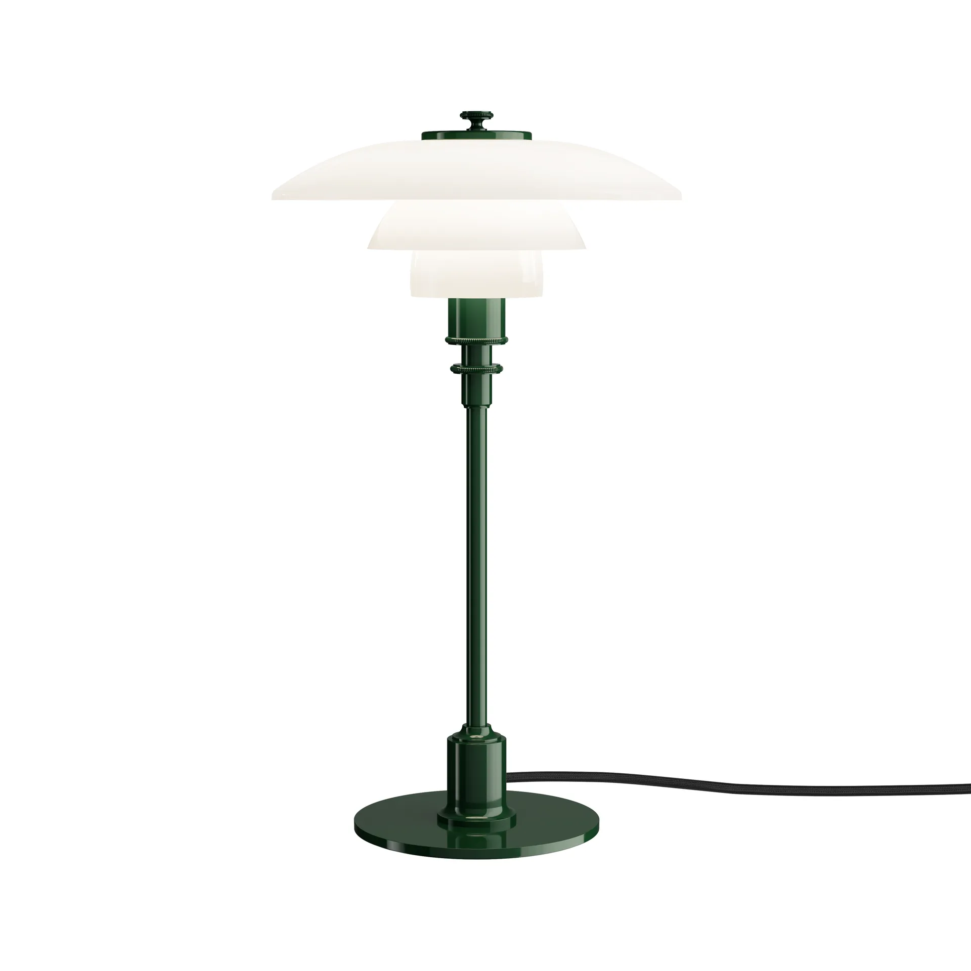 Lámpara de mesa PH 2/1, verde intenso brillante Louis Poulsen