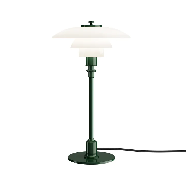 Lámpara de mesa PH 2/1 - verde intenso brillante - Louis Poulsen