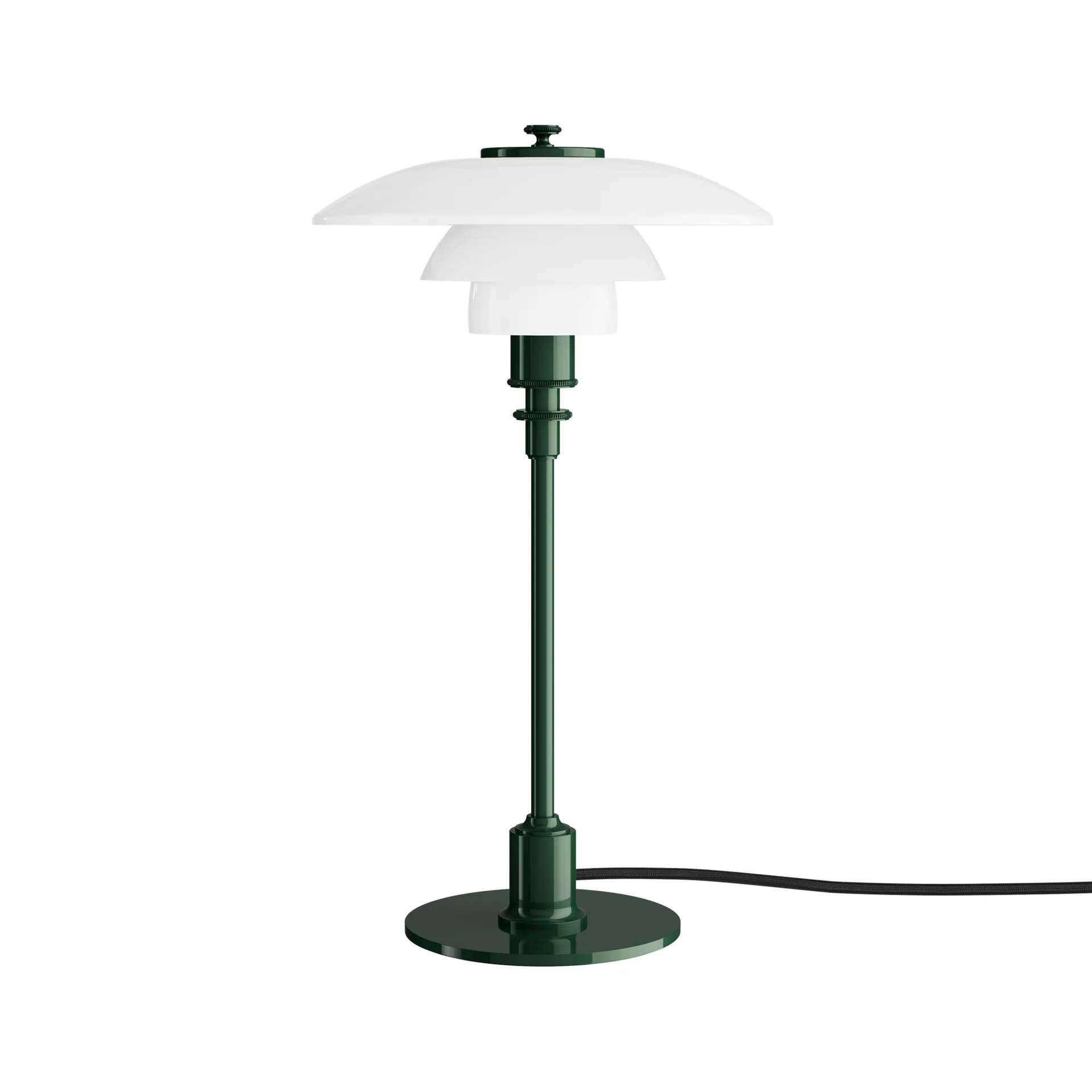 Lámpara de mesa PH 2/1, verde intenso brillante Louis Poulsen