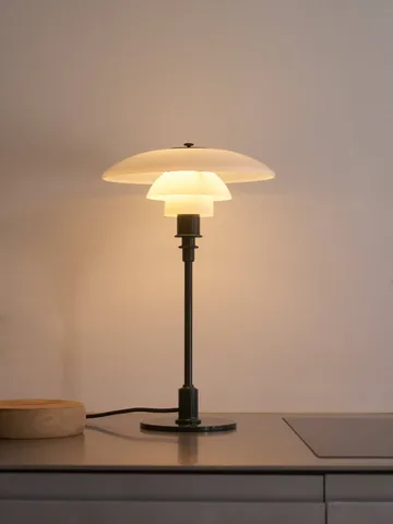 Lámpara de mesa PH 2/1 - verde intenso brillante - Louis Poulsen
