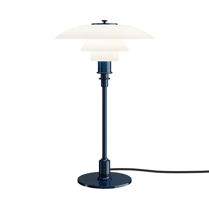 Lámpara de mesa PH 3/2 - azul intenso brillante - Louis Poulsen