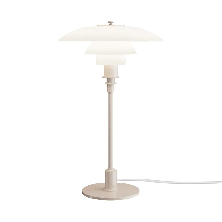 Lámpara de mesa PH 3/2 - beige brillante - Louis Poulsen
