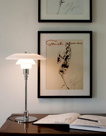Lámpara de mesa PH 3/2 - Cromo - Louis Poulsen