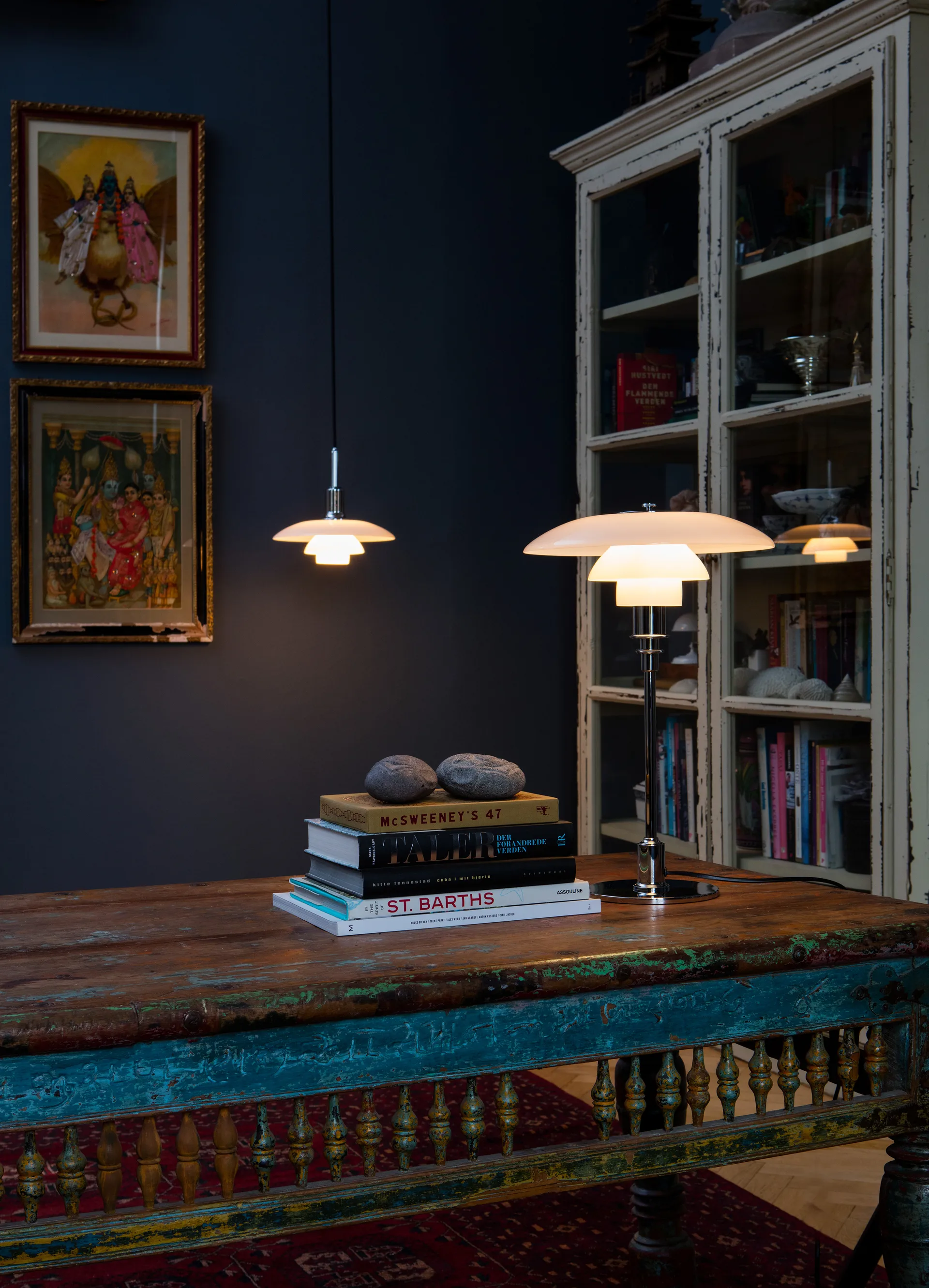 Lámpara de mesa PH 3/2, Cromo Louis Poulsen