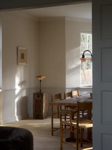 Lámpara de mesa PH 3/2 Edición Centenario - Amber-opal white - Louis Poulsen