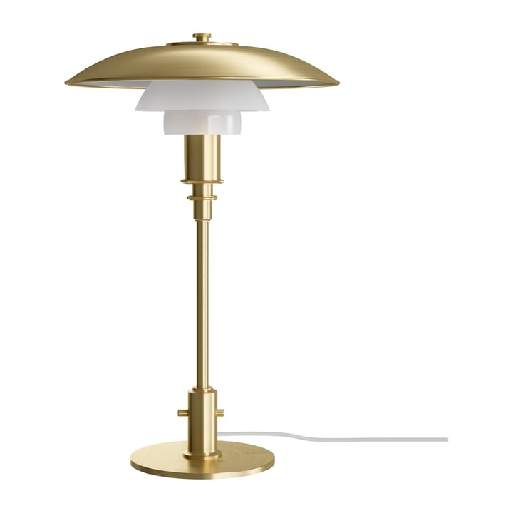 Lámpara de mesa PH 3/2 Limited Edition, Latón-vidrio opal Louis Poulsen