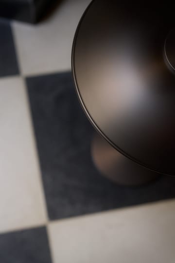 Lámpara de mesa PH 3/2 Luna - Aged brass-vidrio opalino - Louis Poulsen
