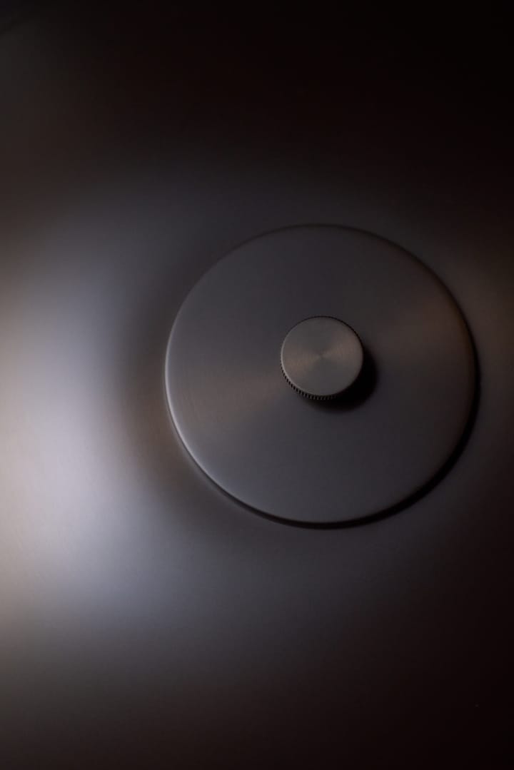 Lámpara de mesa PH 3/2 Luna, Aged brass-vidrio opalino Louis Poulsen