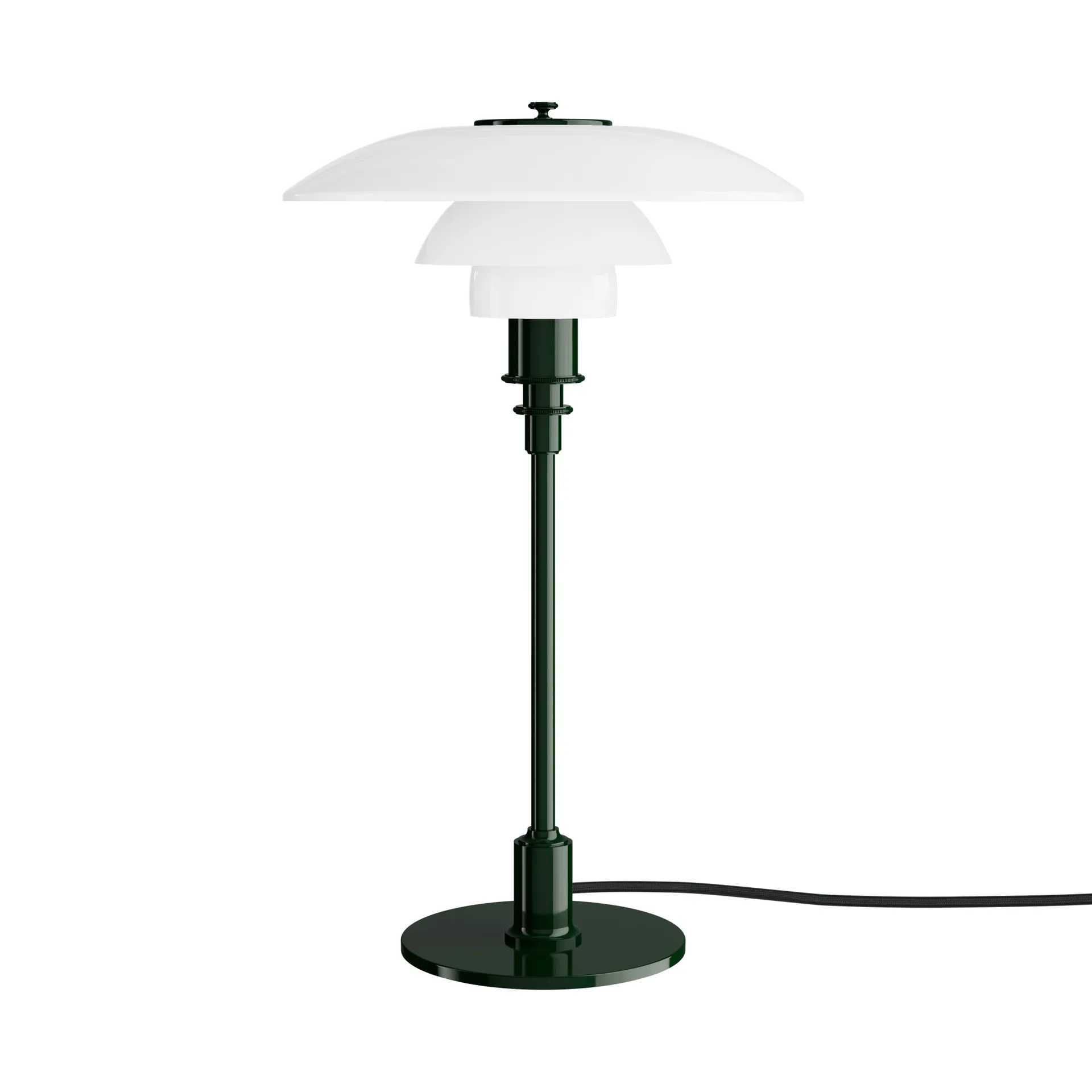 Lámpara de mesa PH 3/2, verde intenso brillante Louis Poulsen
