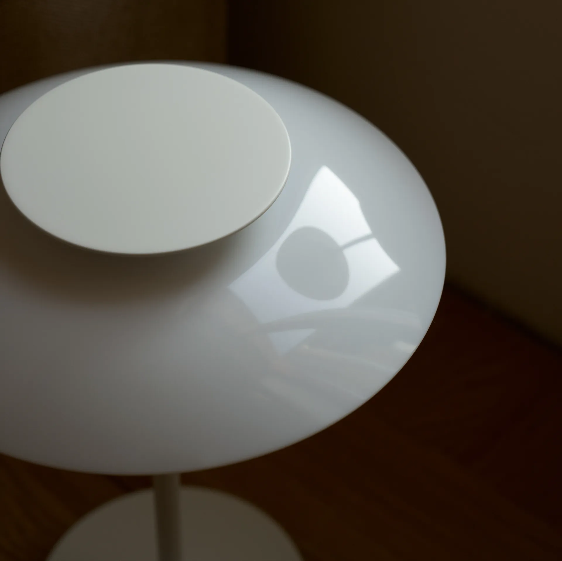 Lámpara de mesa PH 80 portátil , Opal blanco, blanco Louis Poulsen