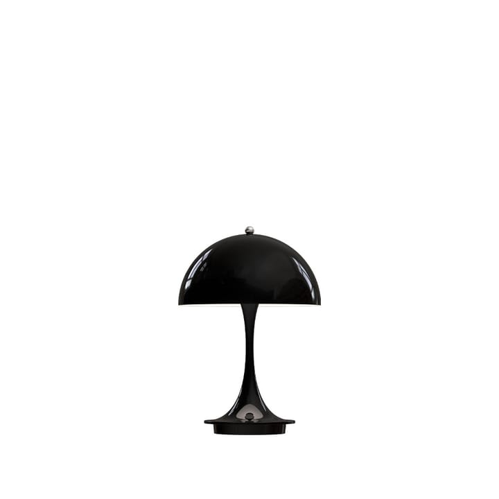 Lámpara de mesa portátil Panthella 160 de metal - Negro - Louis Poulsen