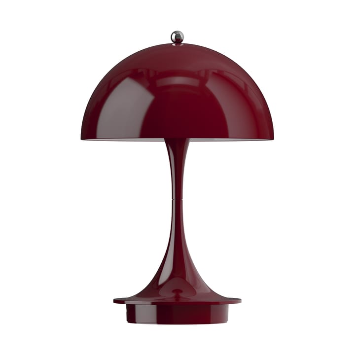 Lámpara de mesa portátil Panthella 160 - Opaque burgundy - Louis Poulsen