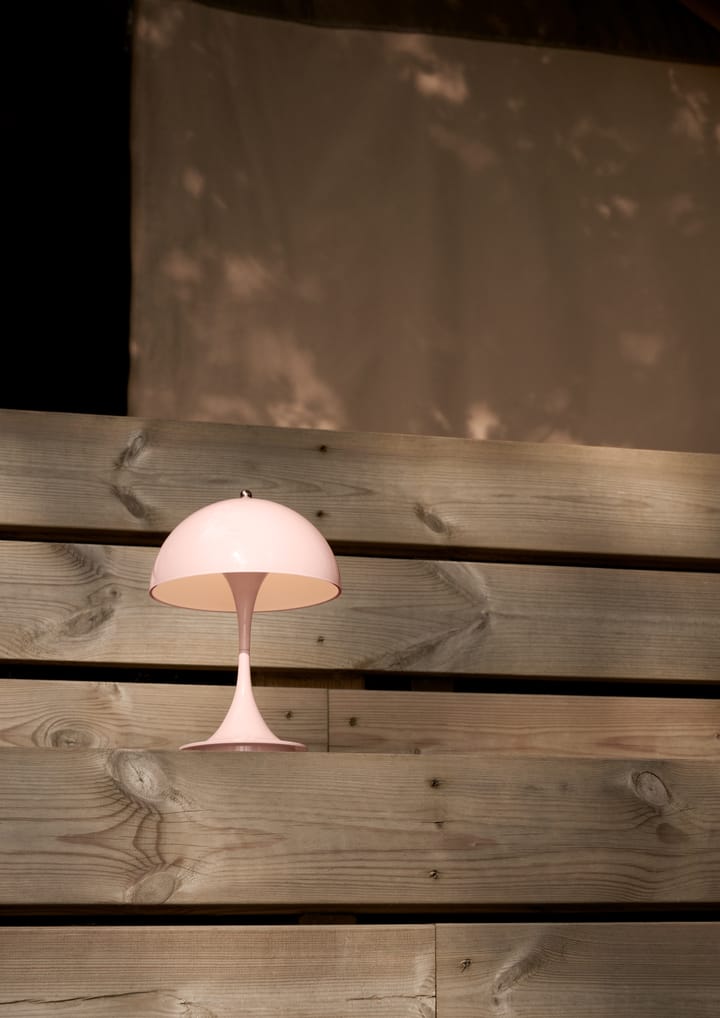 Lámpara de mesa portátil Panthella 160 - Pale rose - Louis Poulsen