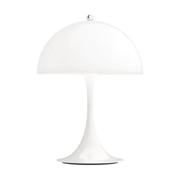 Lámpara de mesa portátil Panthella 250 - Acrílico opal blanco - Louis Poulsen