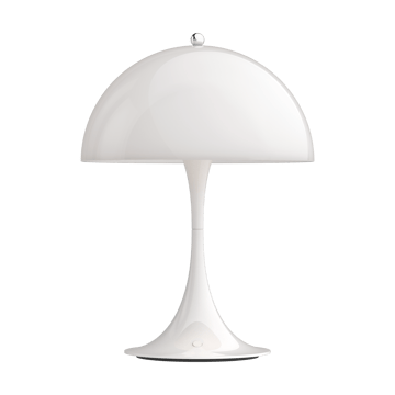 Lámpara de mesa portátil Panthella 250 - Acrílico opal blanco - Louis Poulsen