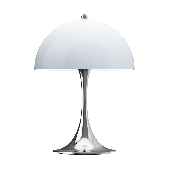 Lámpara de mesa portátil Panthella 250 - Chrome opal blue grey - Louis Poulsen