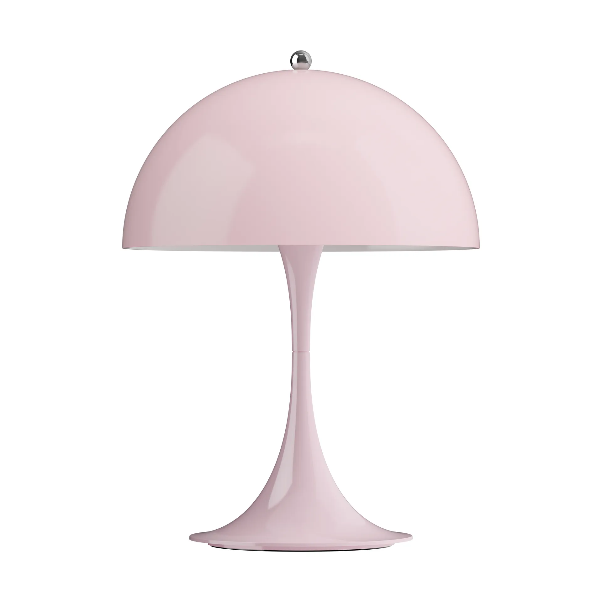 Lámpara de mesa portátil Panthella 250, Opal pale rose Louis Poulsen