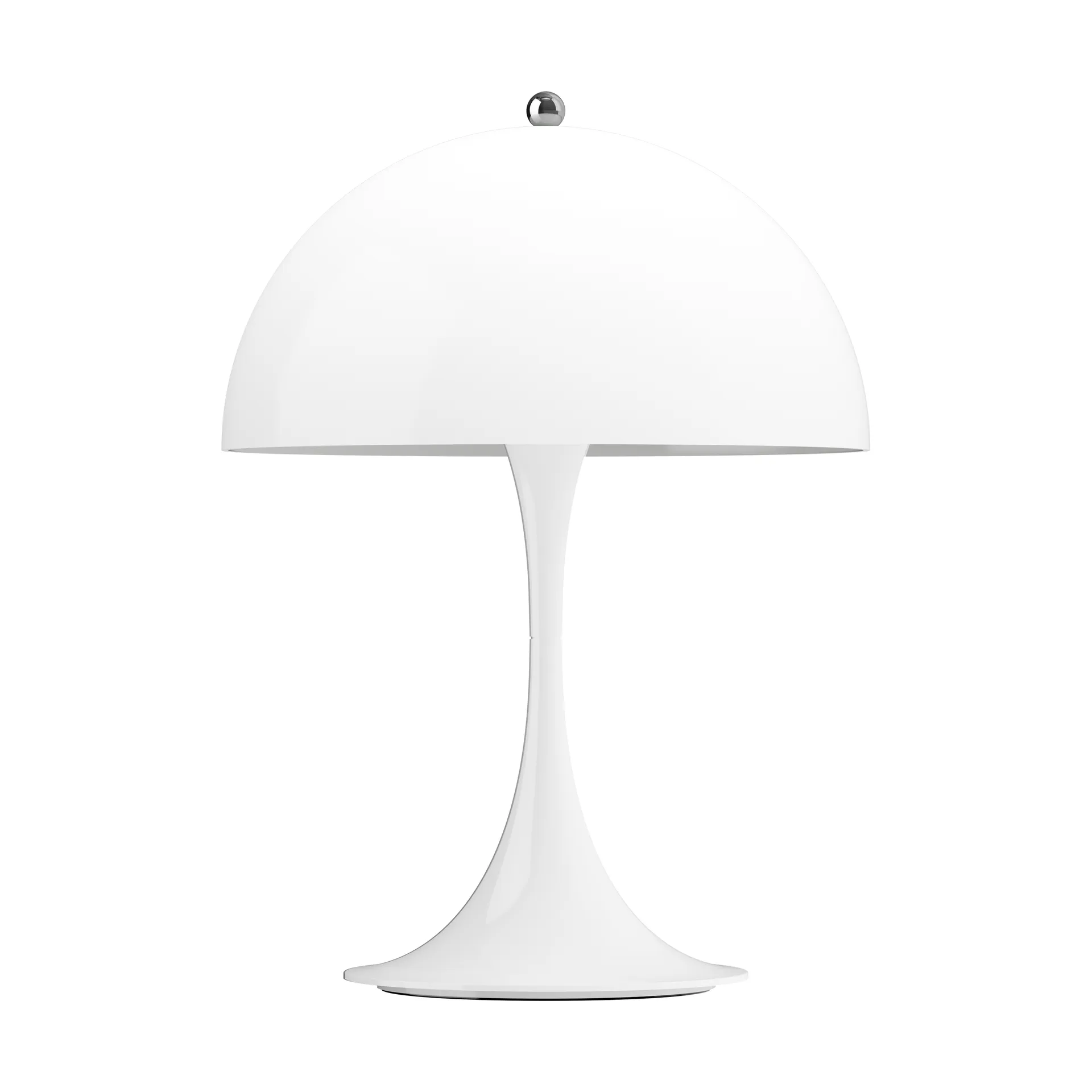Lámpara de mesa portátil Panthella 250, Opal white Louis Poulsen