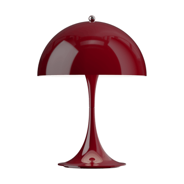 Lámpara de mesa portátil Panthella 250 - Opaque burgundy - Louis Poulsen