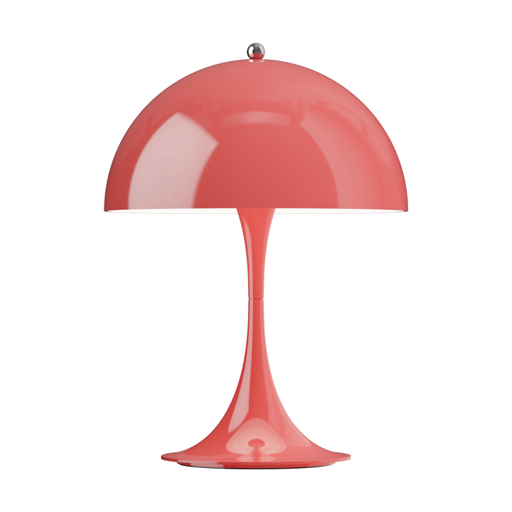 Lámpara de mesa portátil Panthella 250, Opaque coral Louis Poulsen
