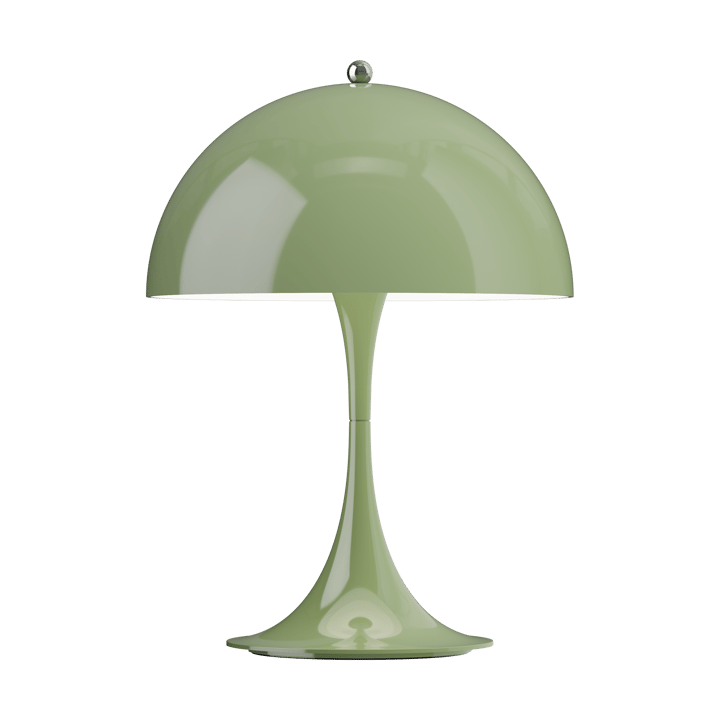 Lámpara de mesa portátil Panthella 250, Opaque moss green Louis Poulsen