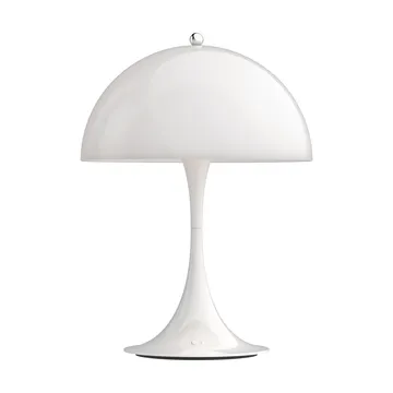 Lámpara de mesa portátil Panthella 250 V3 - Acrílico opal blanco - Louis Poulsen