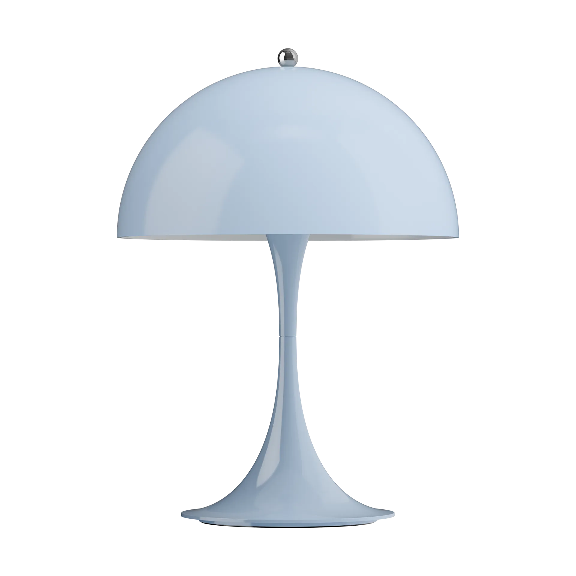 Lámpara de mesa portátil Panthella 250 V3, Opal pale blue Louis Poulsen