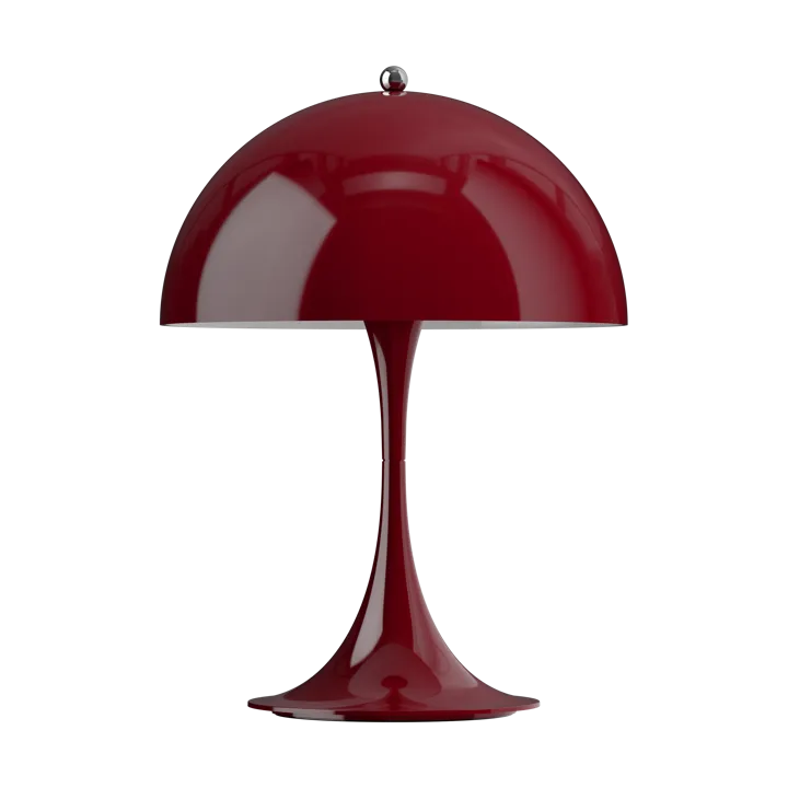 Lámpara de mesa portátil Panthella 250 V3 - Opaque burgundy - Louis Poulsen